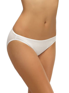 Felina So Smooth Modal Low Rise Bikini color-white