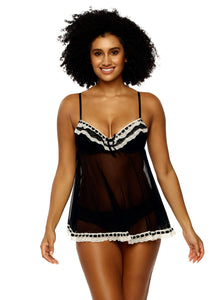 Ruffles Galore Babydoll with Hipster Panty