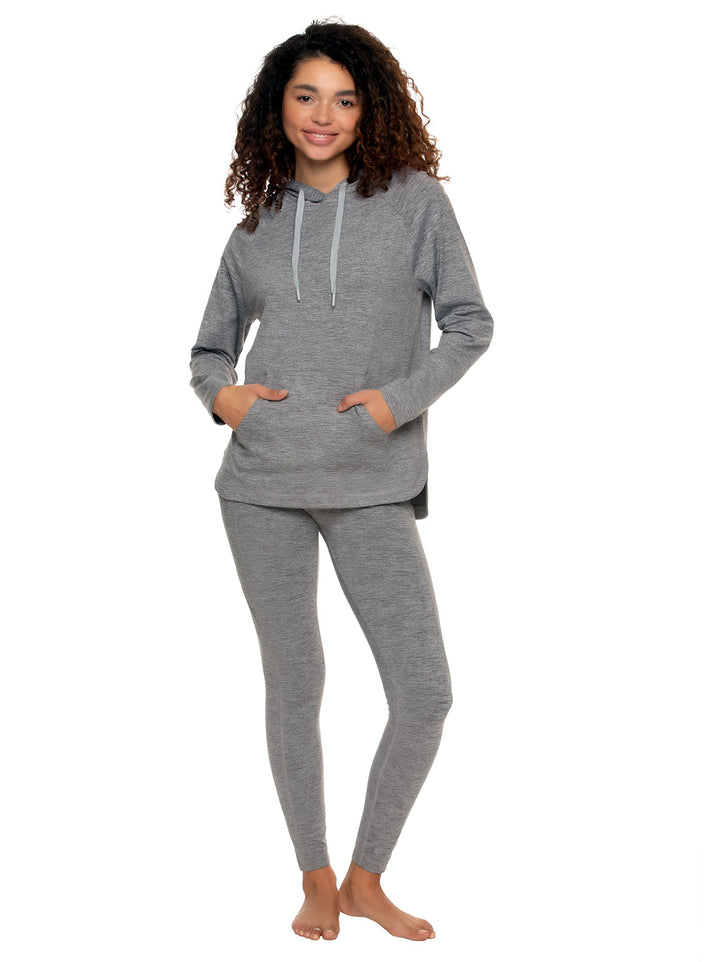 Estero Brushed Jersey Pullover Hoodie and Legging