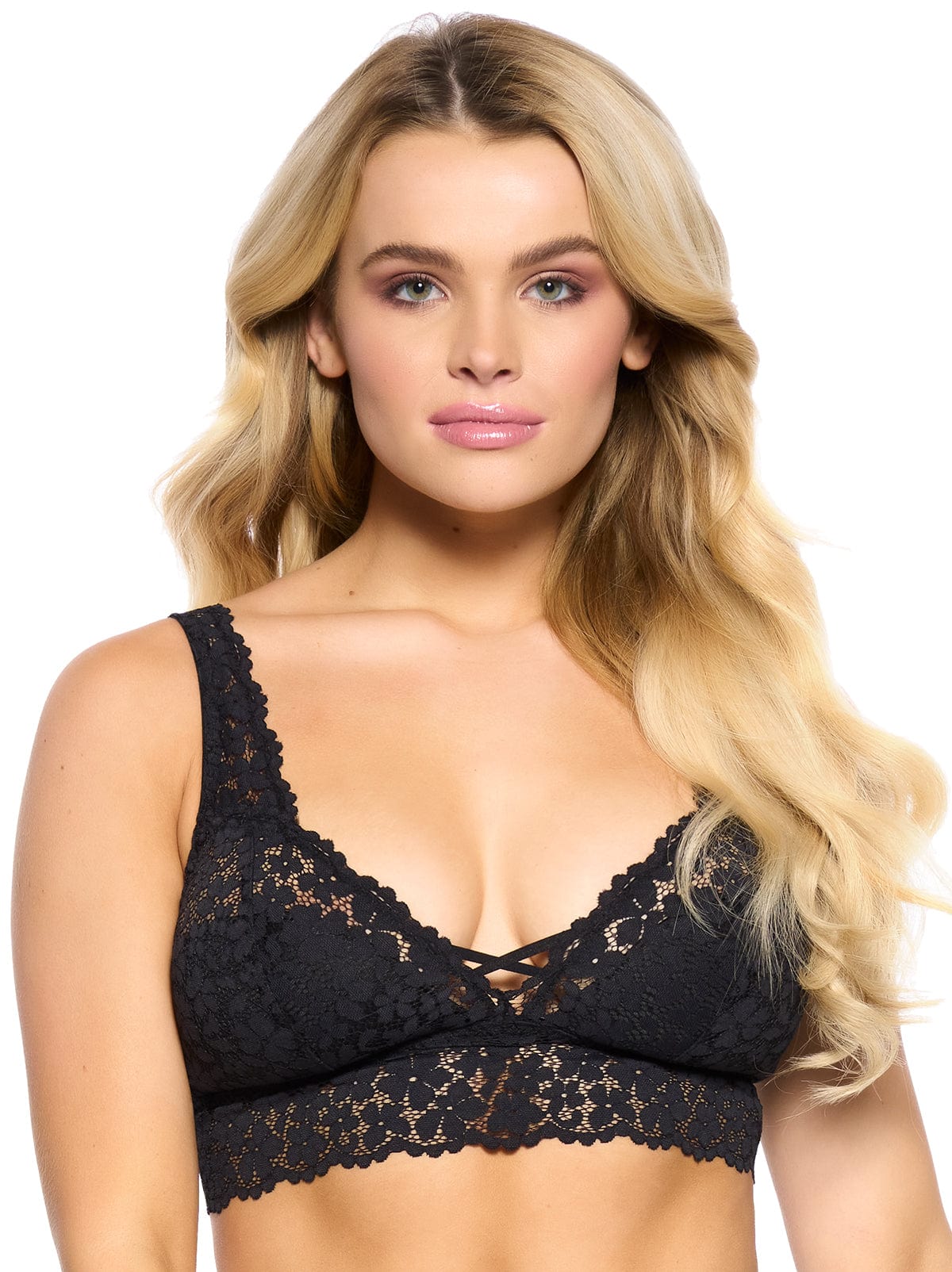 Maeve High Apex Bralette w/ Fixed Cup